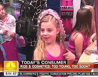 Some Six-Year-Olds Have More Makeup Than Their Moms